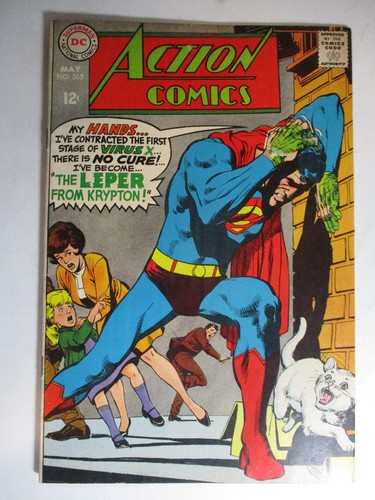 Action 363 superman the - action, #363,
