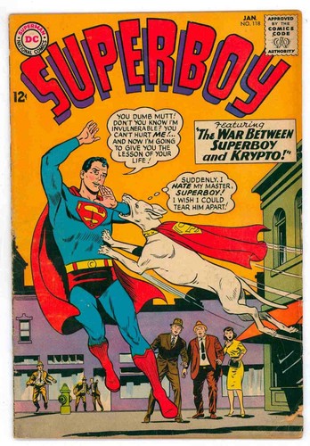 Superboy 118 5 the war - superboy,