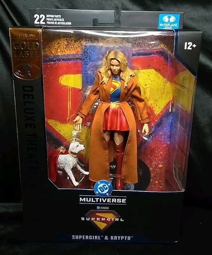 Mcfarlane supergirl krypto - supergirl,